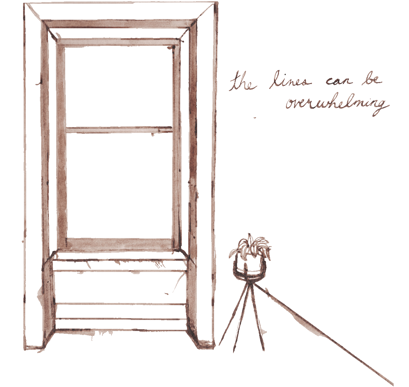 Abstract lines illustration